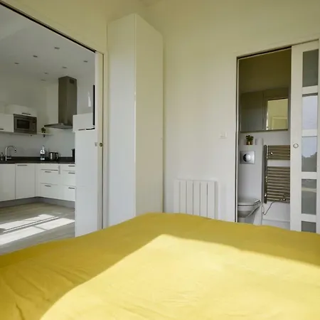 شقة Studio Lumineux Vue Sur La Baie De Nauzan لا بالمير